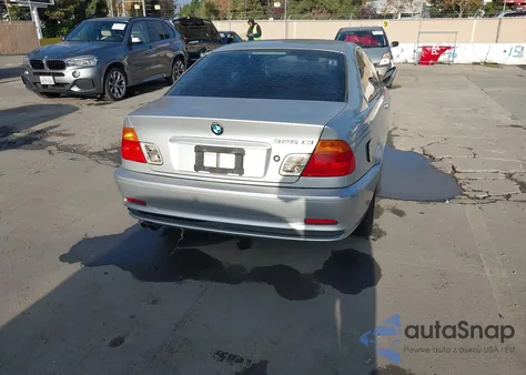 2002 BMW 325Ci z USA, uszkodzony, nr VIN WBABN33462PG57776